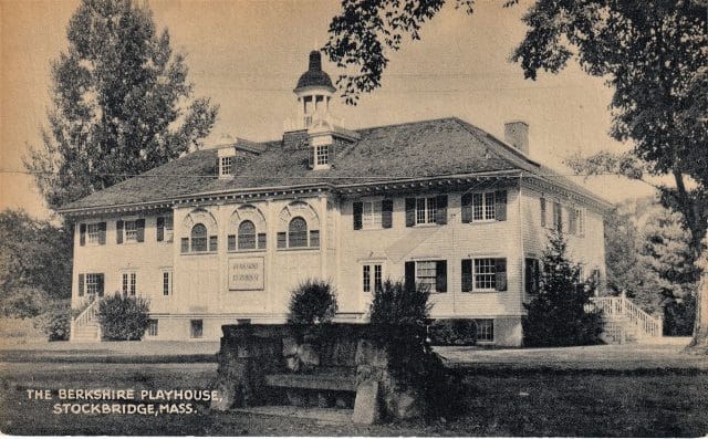 Front view of the Berkshire Playhouse during the daytime.